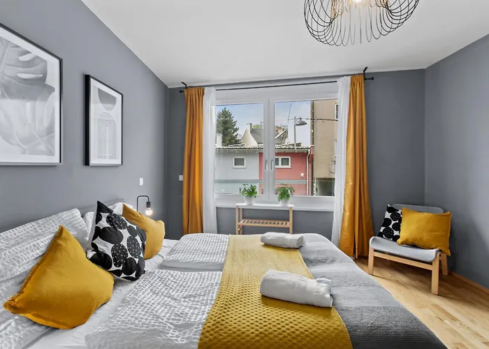 Apartman Balcony I On-site Parking 19,90 Per Day Bécs